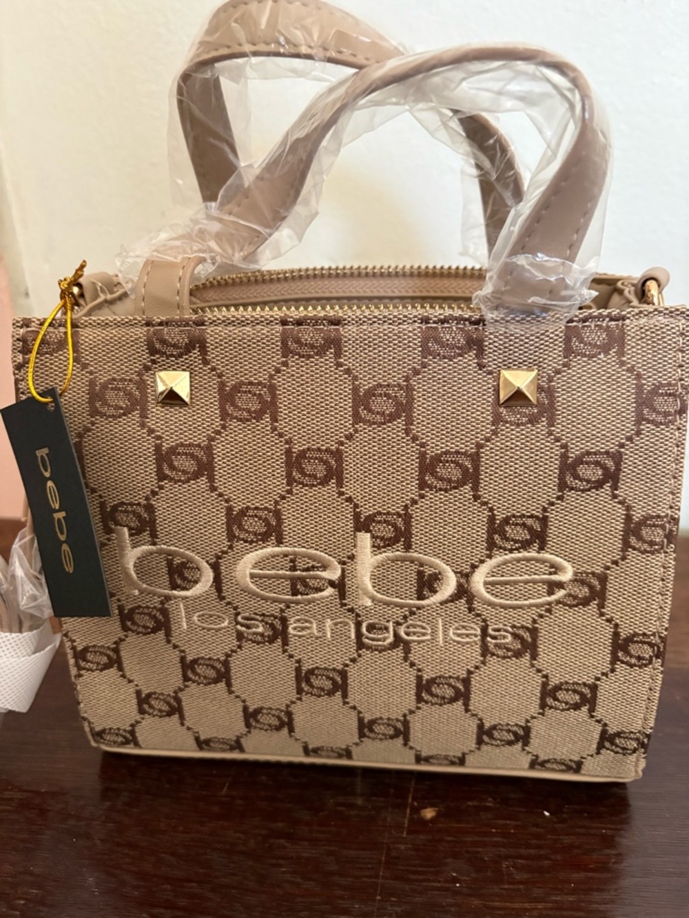 Bebe Crossbody Mini-Satchel
